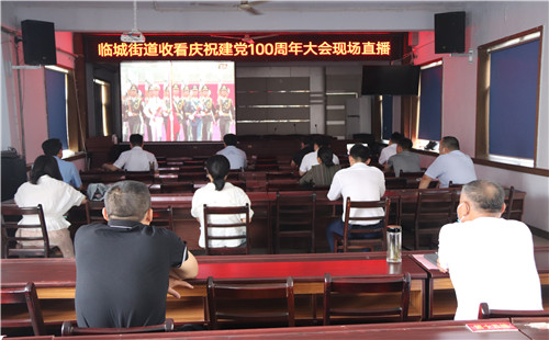 薛城區臨城街道熱烈慶祝中國共產黨成立100周年