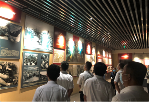 “傳承紅色精神、踐行初心使命”軌道公司青島片區赴臨沂開展慶祝建黨100周年主題黨日活動