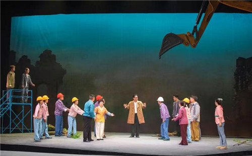  大型柳琴現代戲《誓言》在山東滕州上演