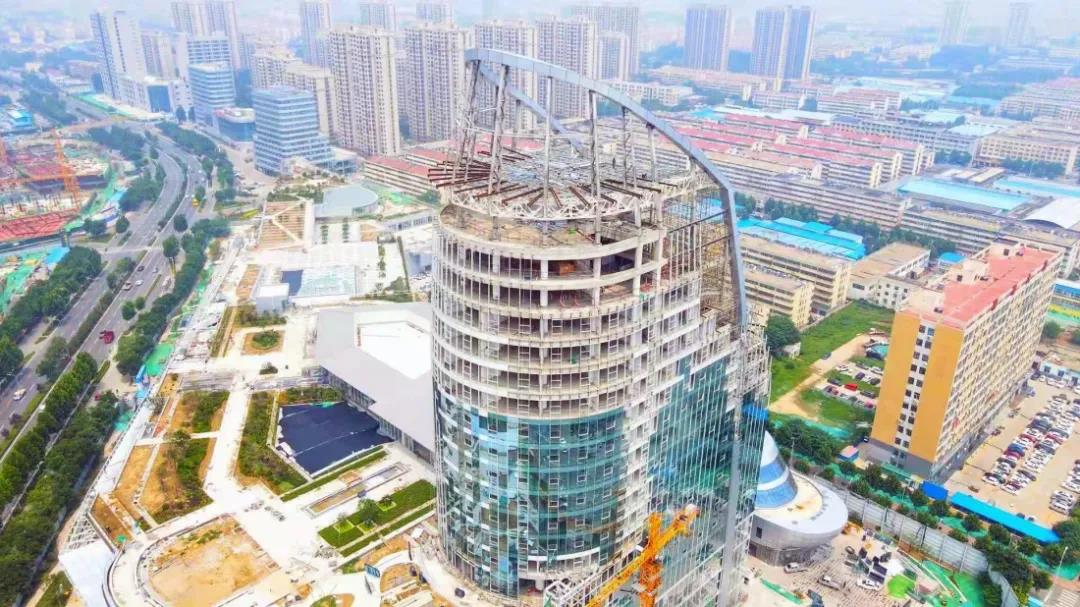 濟寧任城這一地標型城市綜合體11月底建成運營！