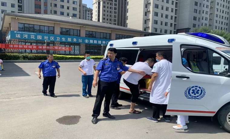 濟寧梁山縣執法局｜執法途中救助受傷群眾，平凡舉動彰顯為民情懷