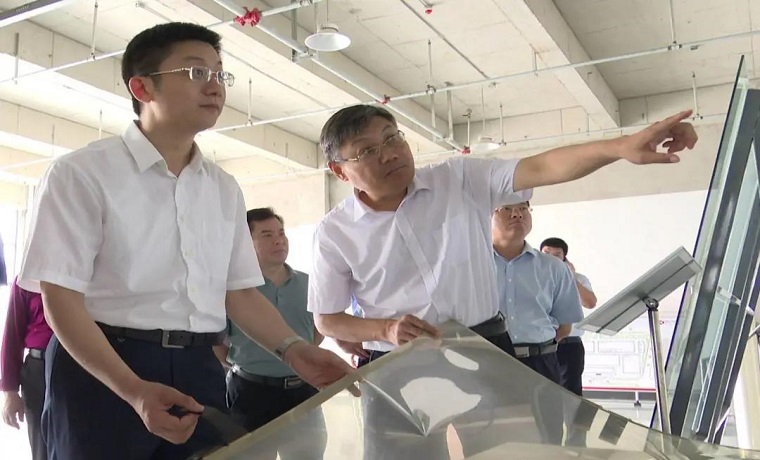 濟寧兗州區委書記王慶調研顏店新城建設情況