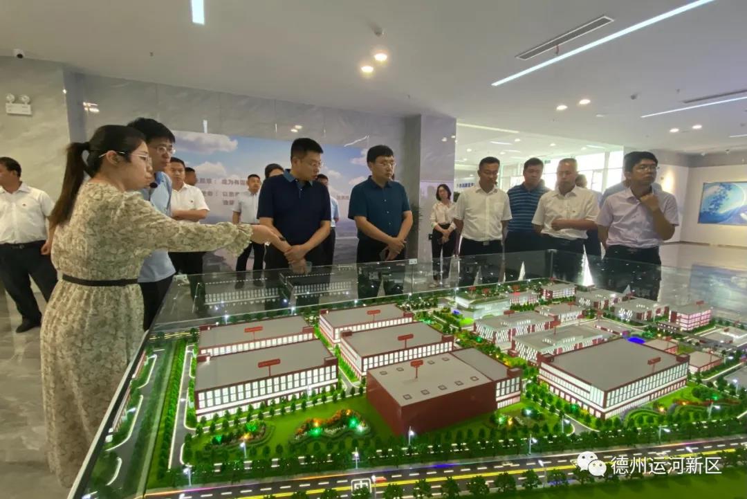 德州運河新區黨工委理論學習中心組赴齊河縣臨邑縣考察學習