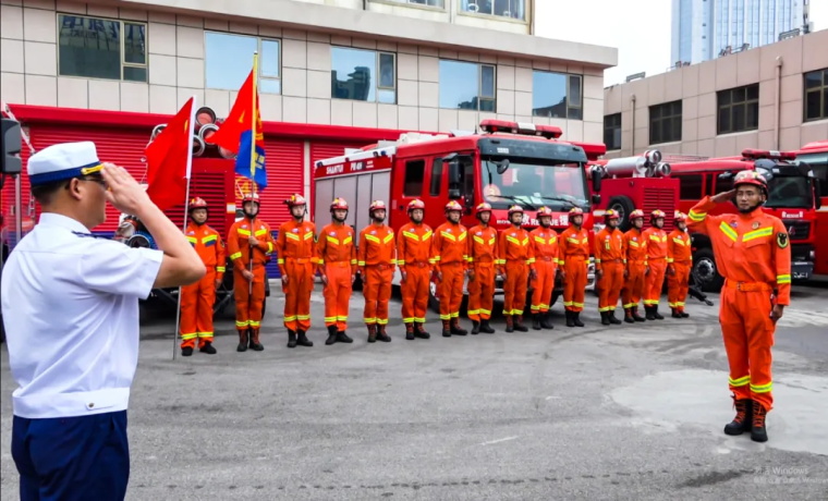 再出發 濟寧消防救援隊伍轉戰德州