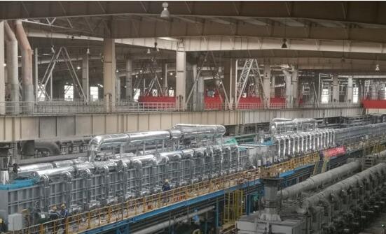 國內首條極薄規格高牌號無取向硅鋼生產線在太鋼投產