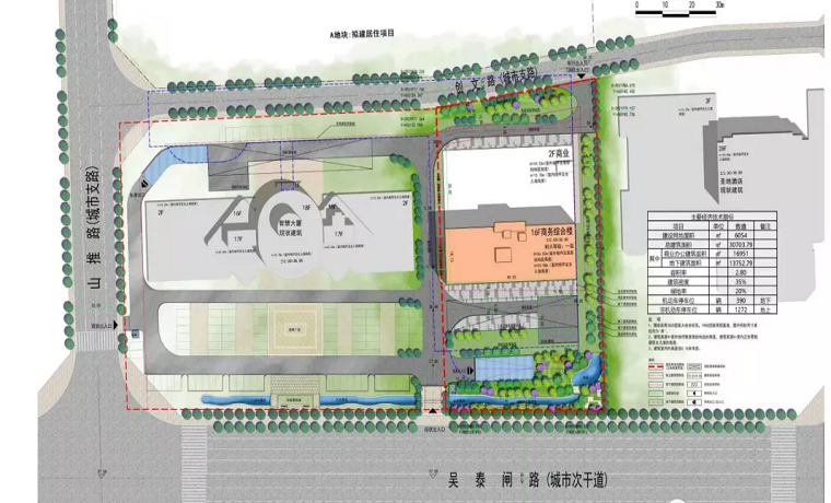 占地約9畝！濟寧主城區吳泰閘路再添一商業新項目
