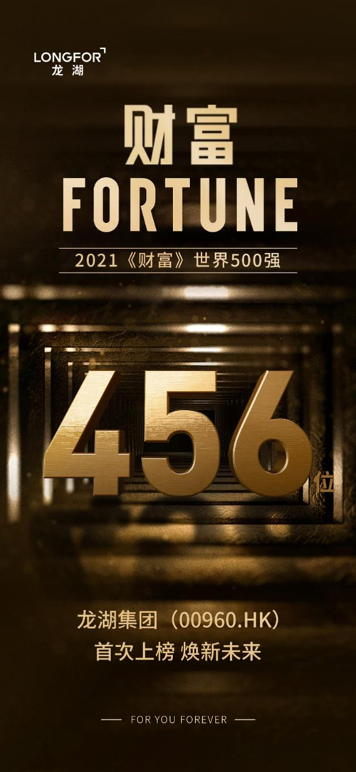龍湖首登《財富》世界500強，踐行社會責任成企業底色