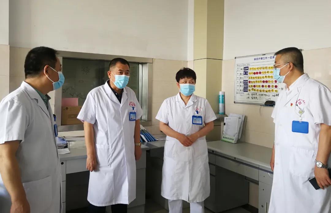 德州市第二人民醫院黨委書記高立民帶隊深入一線督導疫情防控工作