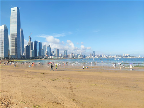 青島海水浴場實時服務微信小程序上線  市民游客出行游玩有了新“導航”