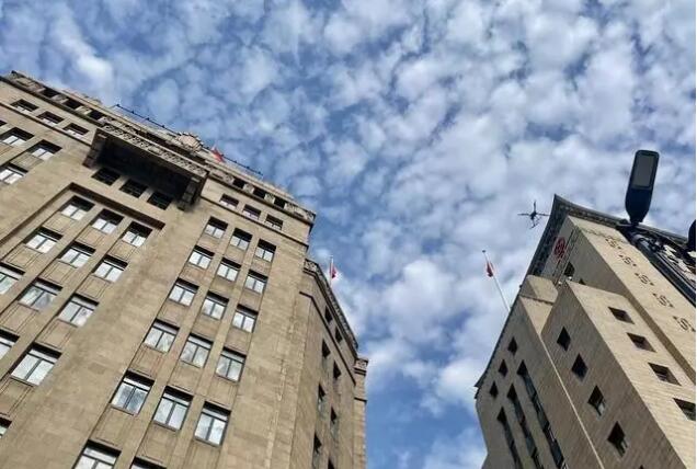 上海引入“5G+無人機”保護歷史建筑