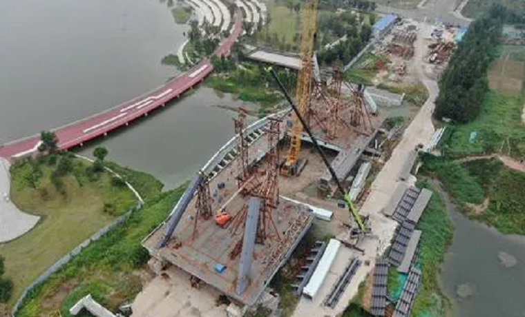 11月底前，濟寧鴻雁湖三座橋梁工程將陸續通車