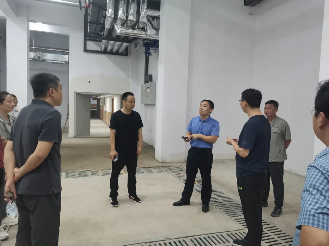 德州市公用事業發展中心實地督導優化營商環境、項目建設及安全生產工作