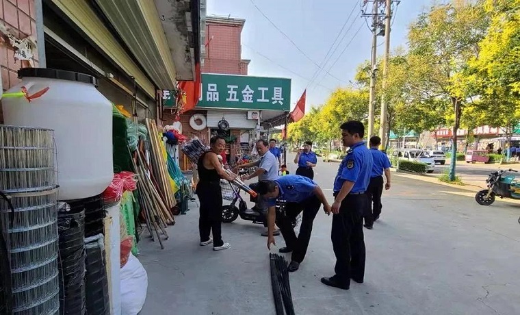 市容整治出重拳，美麗泗城換新顏