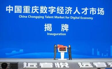 我國首家數字經濟人才市場揭牌成立