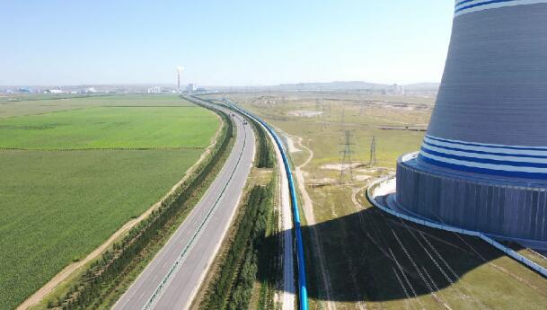 “見不到煤、看不到灰” 國內首條長距離曲線帶式輸送機投產運行