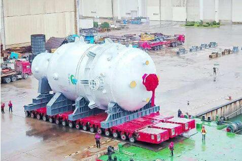 世界最大SD專利環氧乙烷反應器研制成功