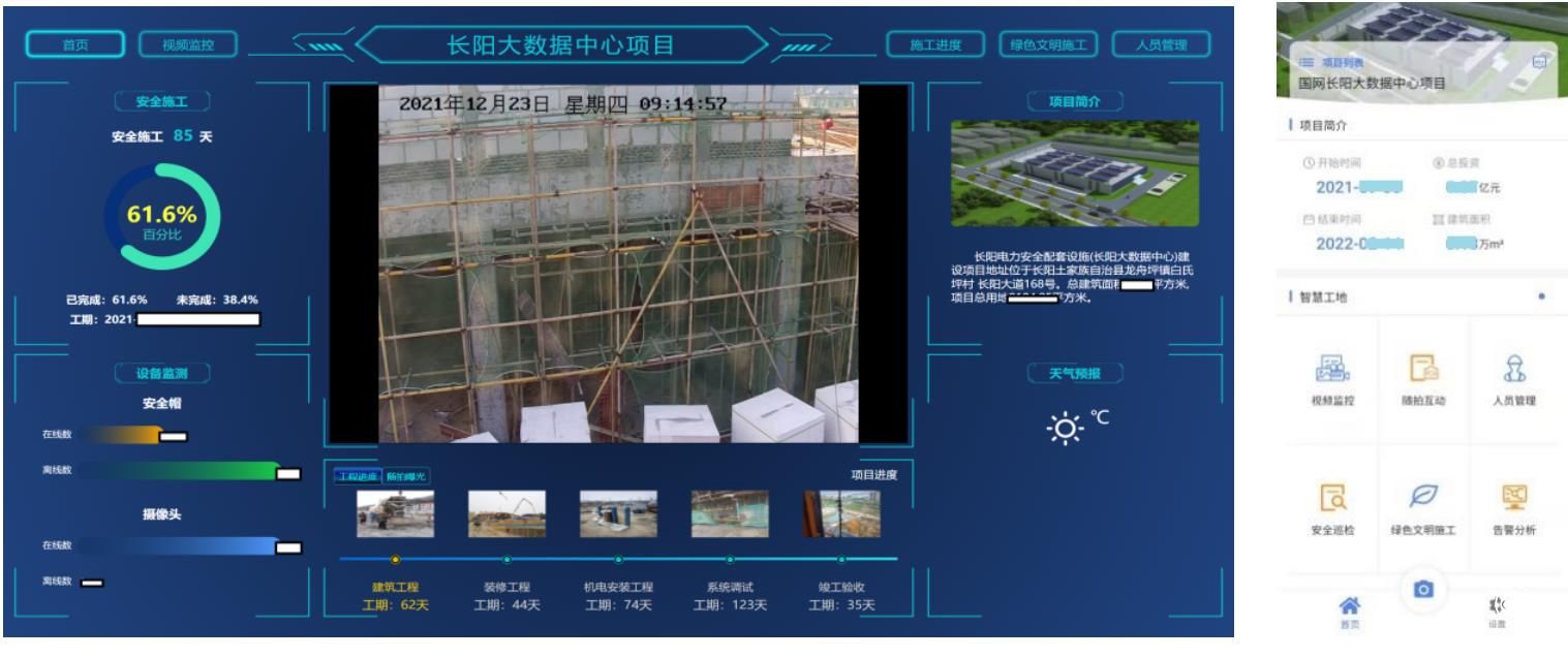 烽火智慧工地系統助力長陽大數據中心項目建設