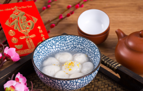 雪白元宵帶出紅火產業