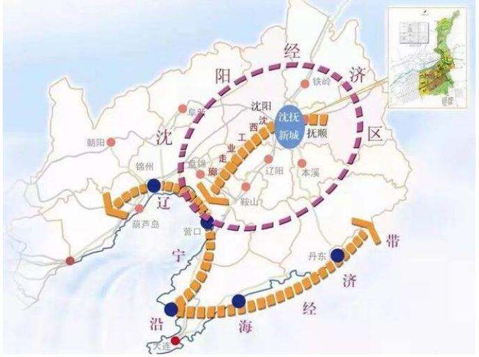 遼寧計劃推進“一圈一帶兩區”區域協調發展