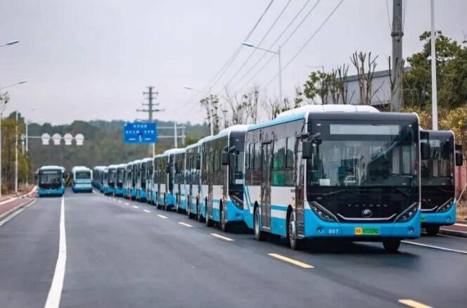 構建綠色交通體系 225輛宇通純電動客車將在長沙投運