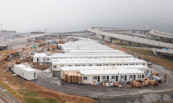 中國建筑發揚“火雷精神”筑起抗疫鋼鐵長城