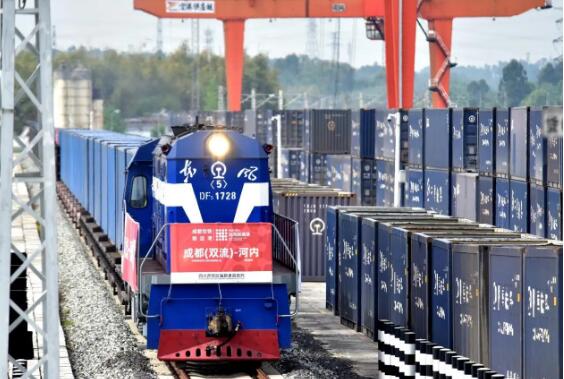 提運力擴產能 成都雙流“定制貨運”專列駛向越南河內