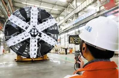 我國設計制造的盾構機首次出口葡萄牙