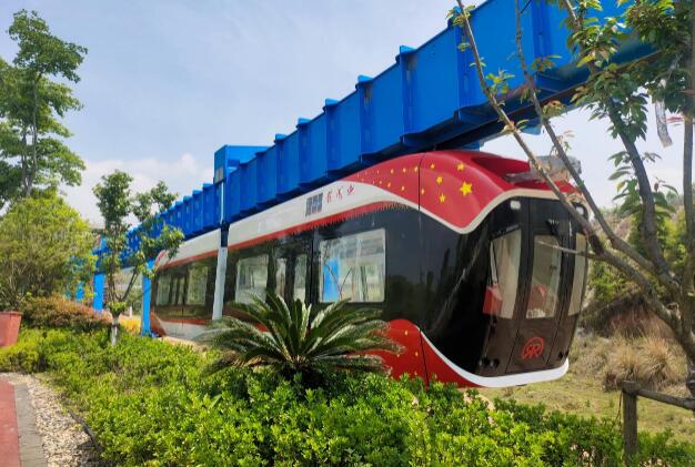 國內首條永磁磁懸浮空軌開始調試