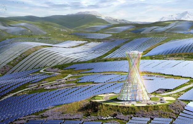 全球最大的水光互補電站——柯拉光伏電站開工建設