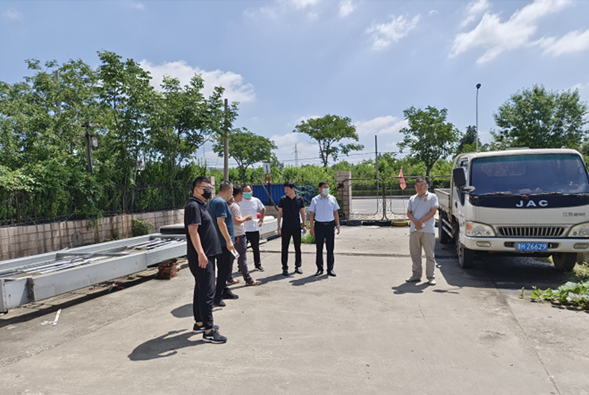 部門聯動同向發力 現場辦公破解難題