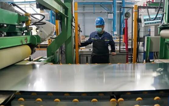 世界首條新能源汽車用電工鋼生產線投產