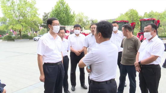 山東濟寧兗州區委副書記、區長王營到企業調研工作
