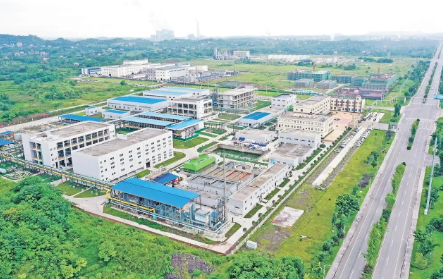 四川廣安經開區奏響千億園區奮進曲