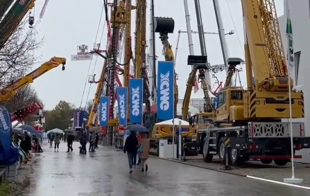 “中國制造”重裝亮相慕尼黑國際工程機械博覽會