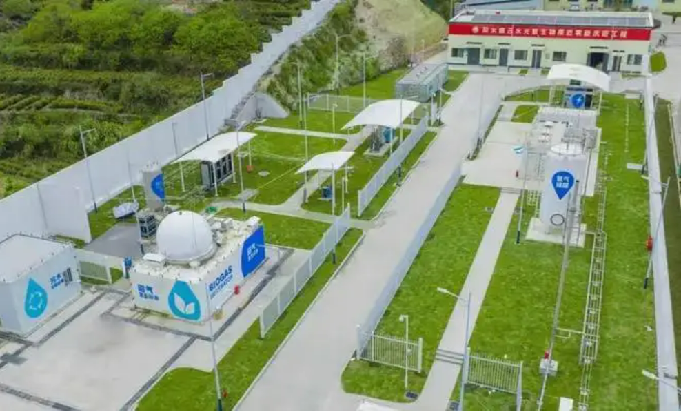 全國首個鄉村“水氫生物質近零碳示范工程”正式投運