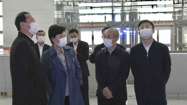 山東省濟寧市政協主席調研兗州區市都市區一體化建設指揮部重點項目建設情況