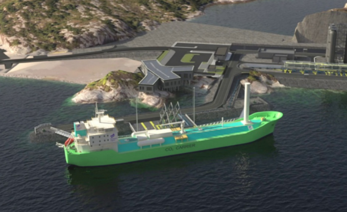 全球首制 大船集團2艘7500立方米液態二氧化碳運輸船同時開工