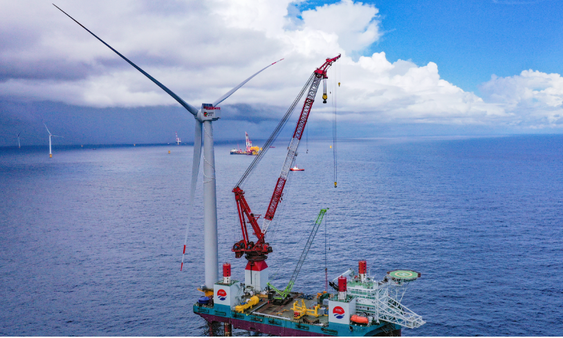 全球商用最大單機容量11MW風電機組并網成功