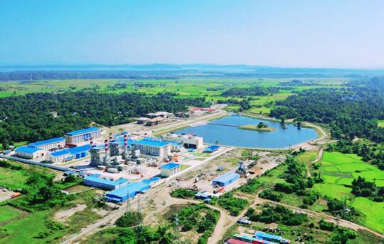 中國電建投資建設的中緬經濟走廊皎漂燃氣電站項目實現三機并網發電