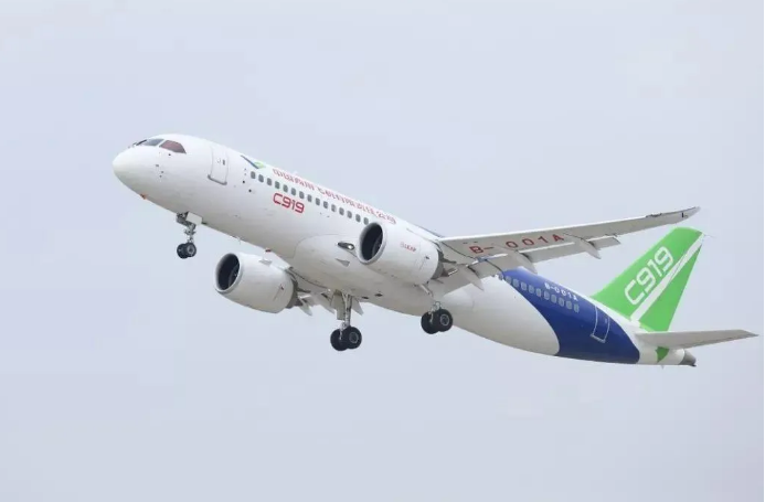 國產大飛機C919開啟總計100小時的驗證飛行