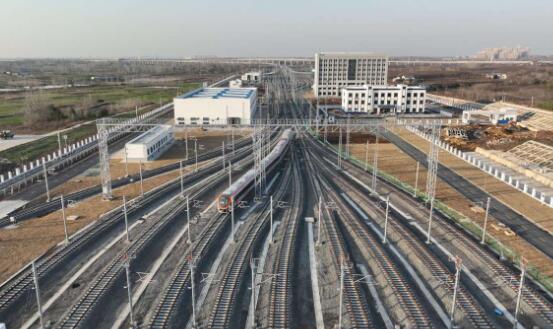 滁寧城際鐵路（滁州段）開始熱滑試驗