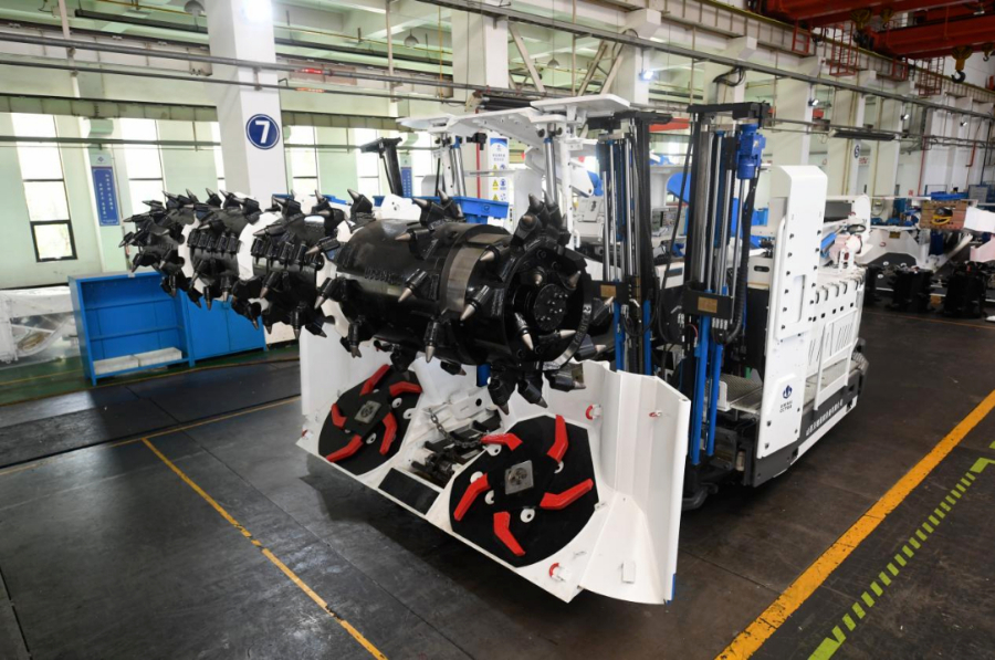 國內首套高階智能快速掘進系統在山西投用