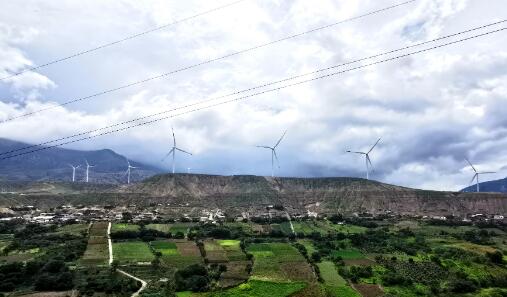 中企承建的厄瓜多爾蘆葦橋風電項目機組全部并網