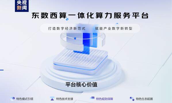 東數西算一體化算力服務平臺正式上線運營