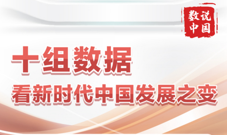 十組數據看新時代中國發展之變