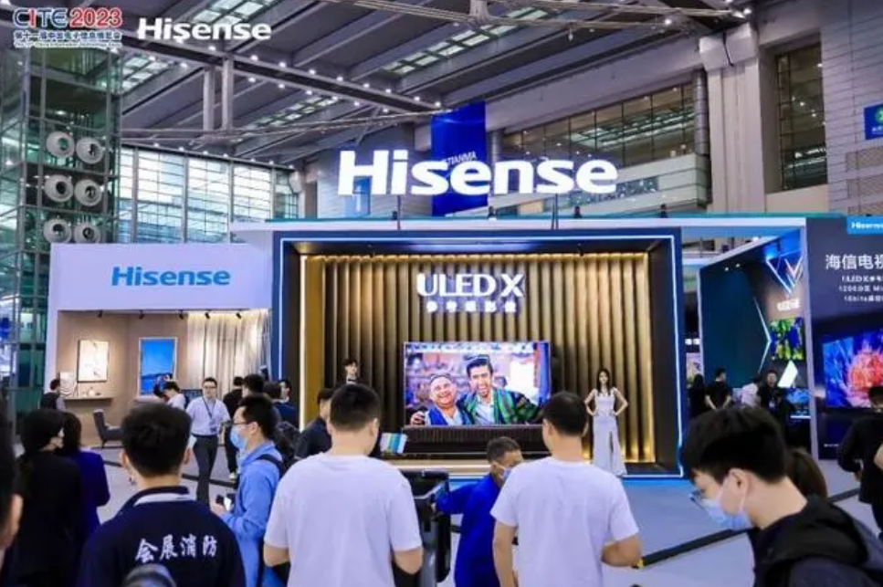 海信視像亮相CITE2023 打出全場景顯示產品組合拳