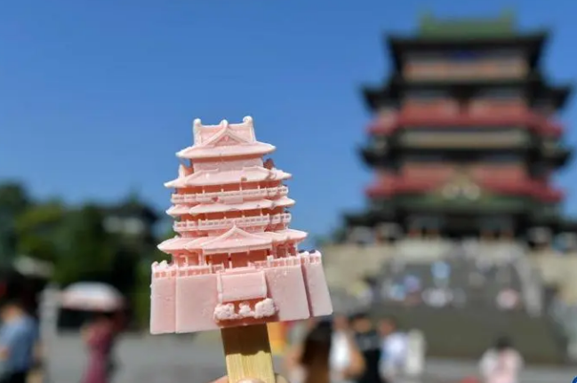 江西多個景區推出文創雪糕 開啟打卡新模式