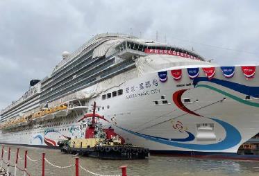 首艘國產大郵輪7月和8月進行二次試航