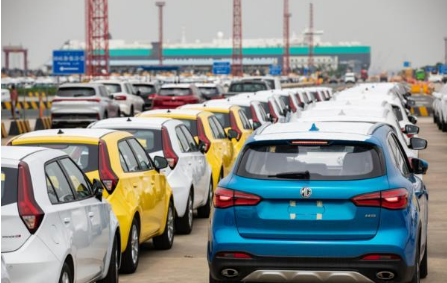 前5個月上海口岸新能源汽車出口總值同比增152.9%