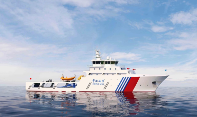 我國海事系統最大溢油回收船開工建造